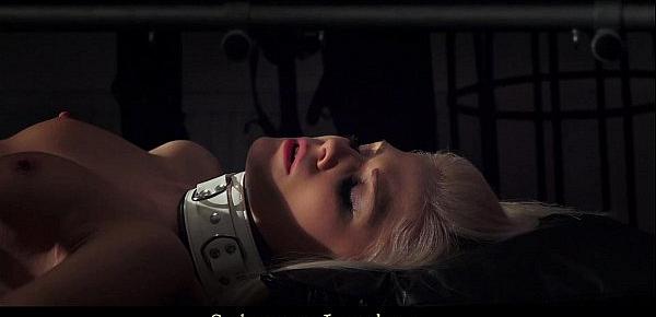  Caged beauty released for full of eroticism bondage play